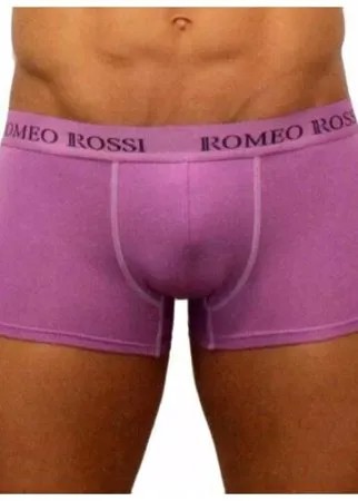 Romeo Rossi Трусы Боксеры с профилированным гульфиком, размер 2XL, сиреневый