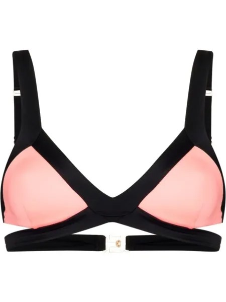Agent Provocateur лиф бикини Mazzy с вырезами, розовый