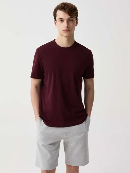 Джоггеры-Бермуды из флиса с кулиской Ovs, цвет light grey marl