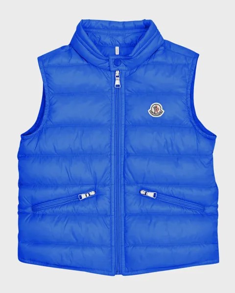 Пуховик Gui для мальчиков Moncler, цвет Blue