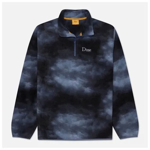 Мужская толстовка Dime Storm Polar Fleece Half Zip синий , Размер S