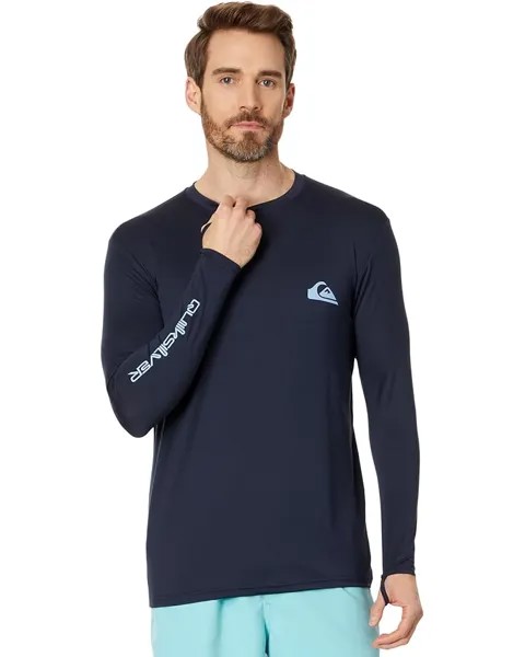 Пляжная футболка Quiksilver Everyday Surf Tee, цвет Dark Navy