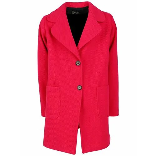 Пальто Y-CLU', размер 128, розовый