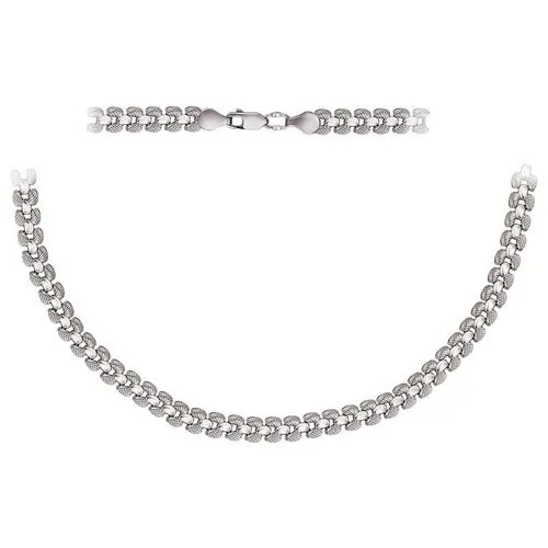 Колье Эстет, серебро, 925 проба, длина 45 см.
