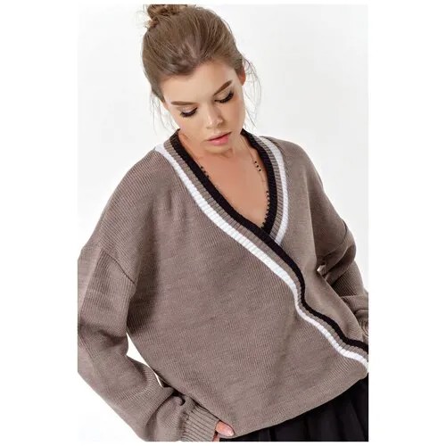 Пуловер FLY, размер 48-50, бежевый