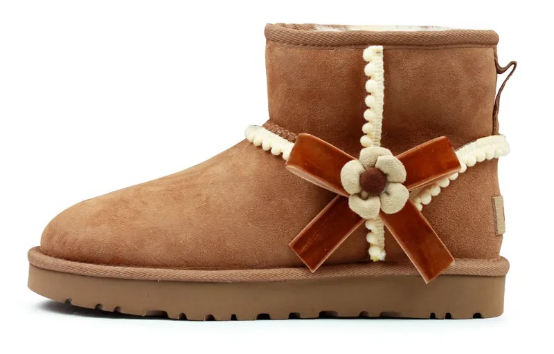 CLASSIC MINI Зимние ботинки женские коричневые Ugg