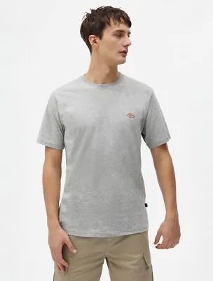 Dickies Mapleton SS Lifestyle футболка мужская серая меланжевая повседневная спортивная футболка