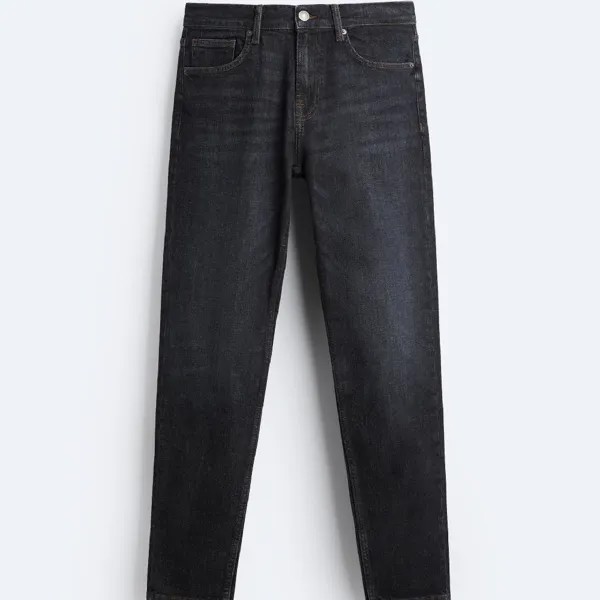 Джинсы Zara Slim Fit, темно-синий