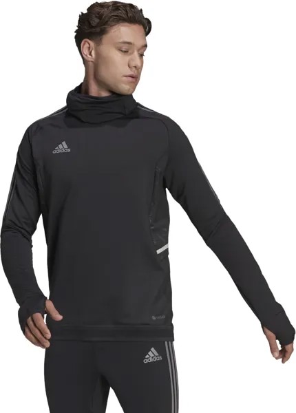 Лонгслив мужской Adidas Con22 Pro Top черный XS