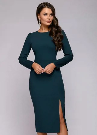 Вечернее платье женское 1001dress 0122001-02232EM зеленое 48