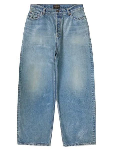 Большие мешковатые джинсы Balenciaga, синий
