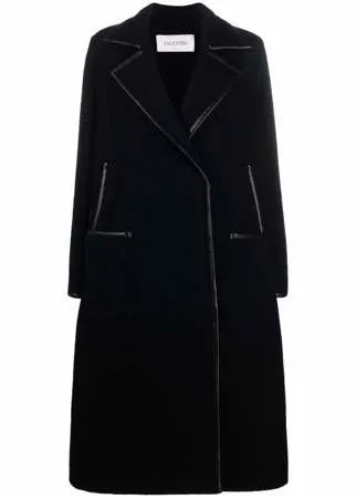Valentino однобортное пальто