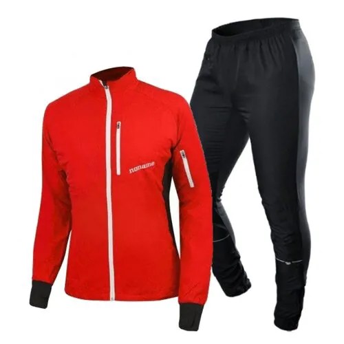 Костюм, Noname, ROBIGO RUNNING SUIT, red/black, унисекс, (XXS)