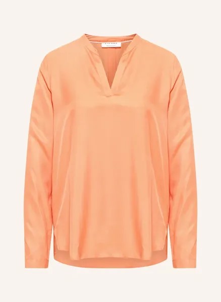 Блузка-рубашка Eterna, оранжевый