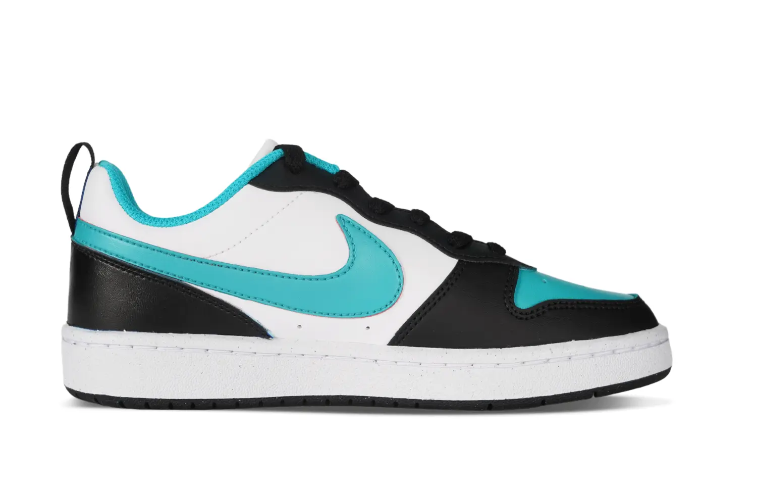 Кроссовки Nike Court Borough Skateboarding Shoes Women's Low-top White/green, зеленый