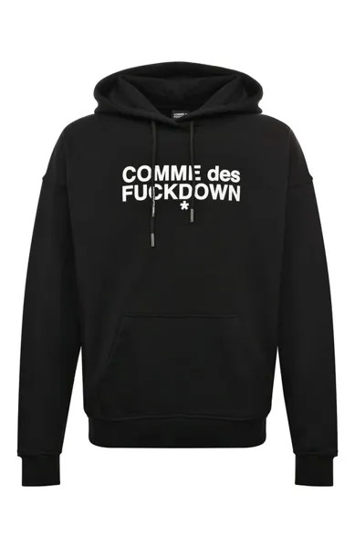 Хлопковое худи Comme des Fuckdown