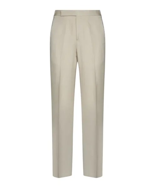 Брюки из крепа Lardini, бежевый