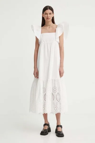 BeniseRS Dress хлопковое платье Resume, белый