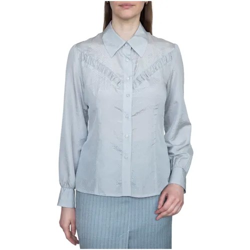 Блуза Galar, размер 54, серый