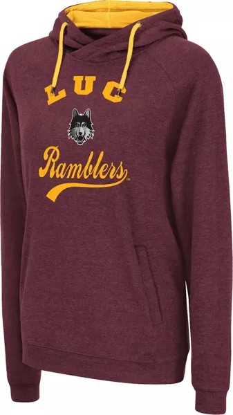 Colosseum Женская худи Loyola-Chicago Ramblers Maroon
