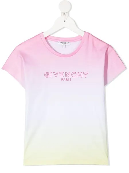 Givenchy Kids футболка с логотипом