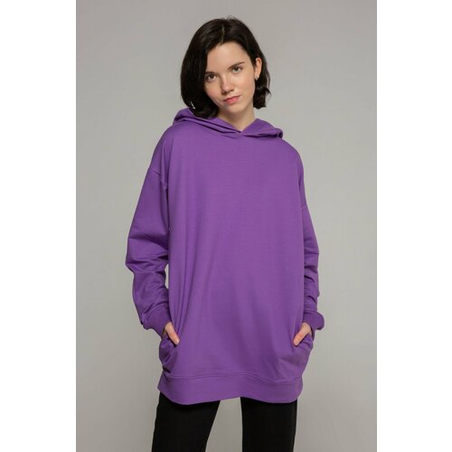 Худи Магазин Толстовок, размер XS-44-Unisex-(Женский), , фиолетовый