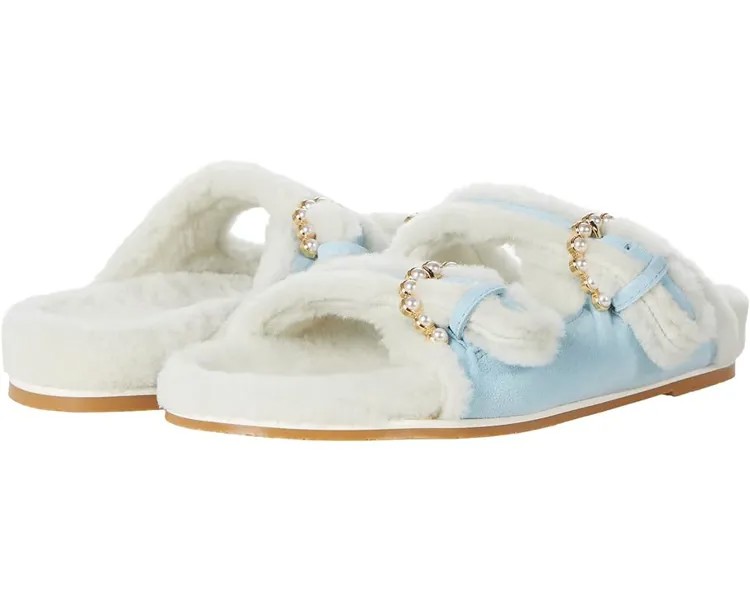 Сандалии Stuart Weitzman Piper Chill Slide Sandal, цвет Air/White