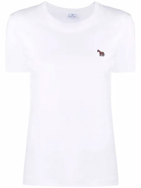 PS Paul Smith футболка с вышитым логотипом