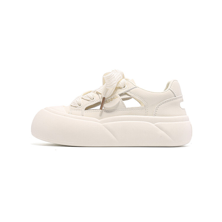 Кроссовки SENMA Semir Skateboarding Shoes Women's Low-top, хаки