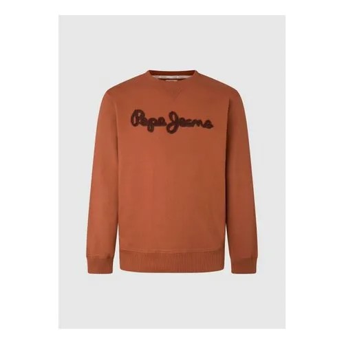 Свитшот Pepe Jeans, размер XXL, коричневый