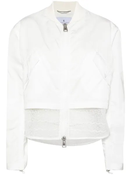 Ermanno Scervino многослойный бомбер, нейтральный цвет
