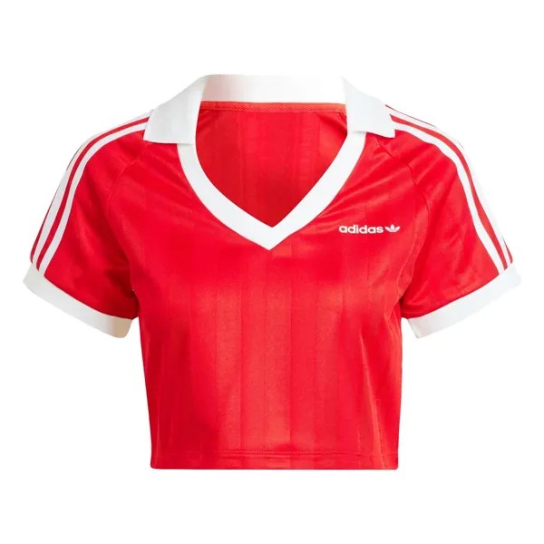Поло Adidas, красный