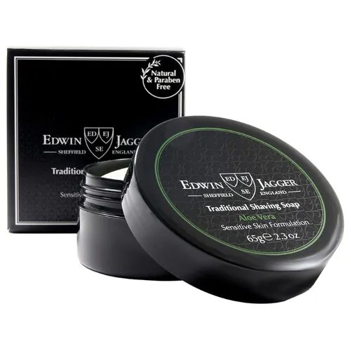 Мыло для бритья Aloe Vera в чаше Edwin Jagger, 65 г
