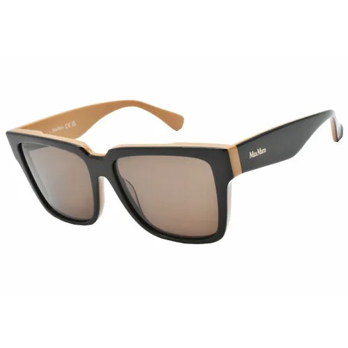 Солнцезащитные очки Max Mara MM0078, бежевый, черный