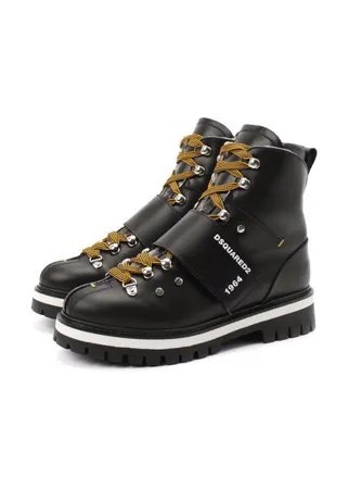 Кожаные ботинки Dsquared2