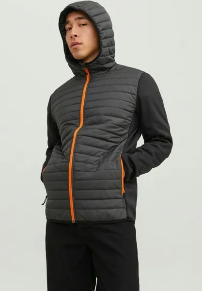 Куртка межсезонная JJEMULTI QUILTED NOOS Jack & Jones, асфальт