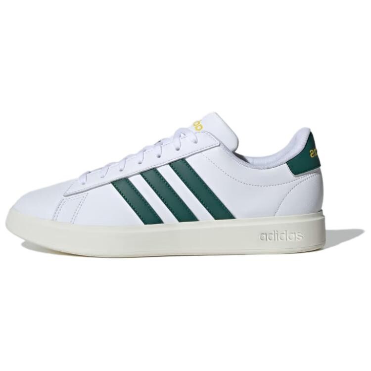 Кроссовки adidas GRAND COURT Skateboarding Shoes Unisex Low-top White/green, зеленый