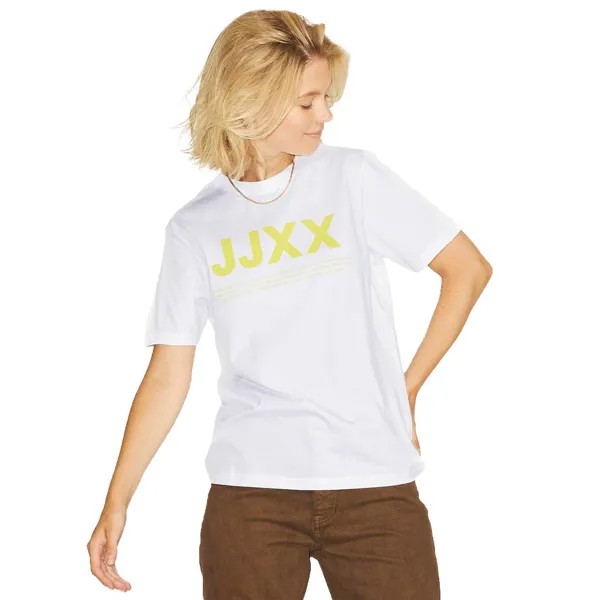 Футболка Jack & Jones Anna Regular Every Small Logo JJXX, белый