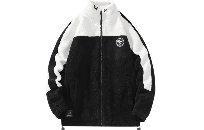 Бархатная куртка унисекс Hummel, черный