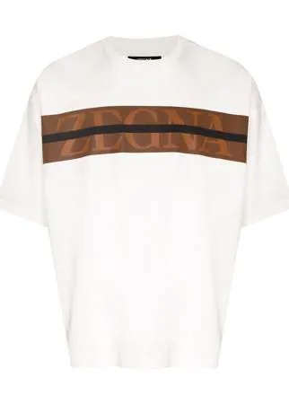 Ermenegildo Zegna logo-print cotton T-shirt