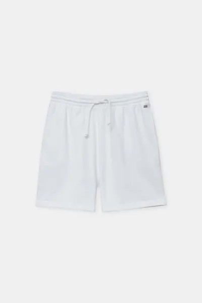 Шорты Pull&Bear Tracksuit Jogger Bermuda, белый