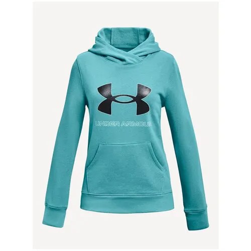 Толстовка Under Armour Rival Fleece Logo Hoodie Синий YLG 1356431-476