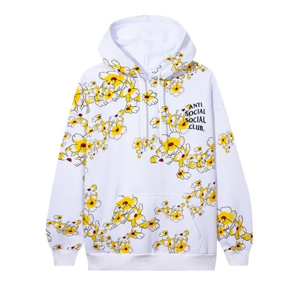 Худи Anti Social Social Club Draw Conclusions Hoodie White, белый