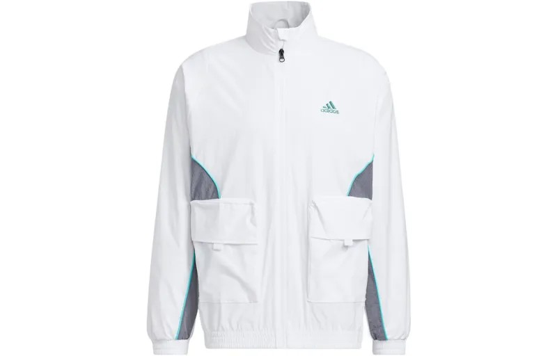 Куртка мужская белая Adidas, белый