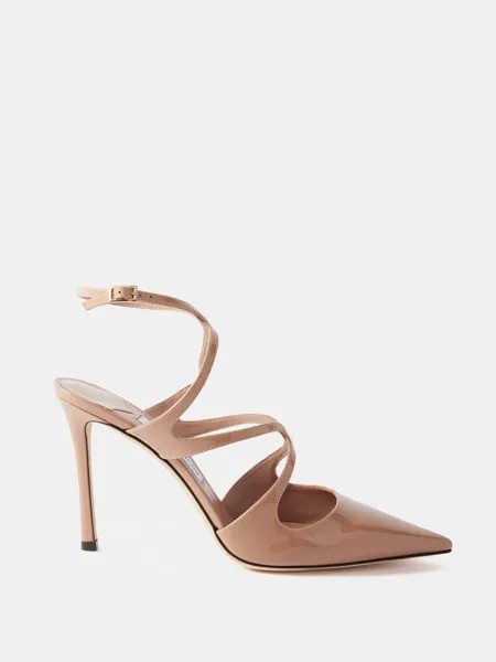 Лакированные туфли azia 95 Jimmy Choo, розовый