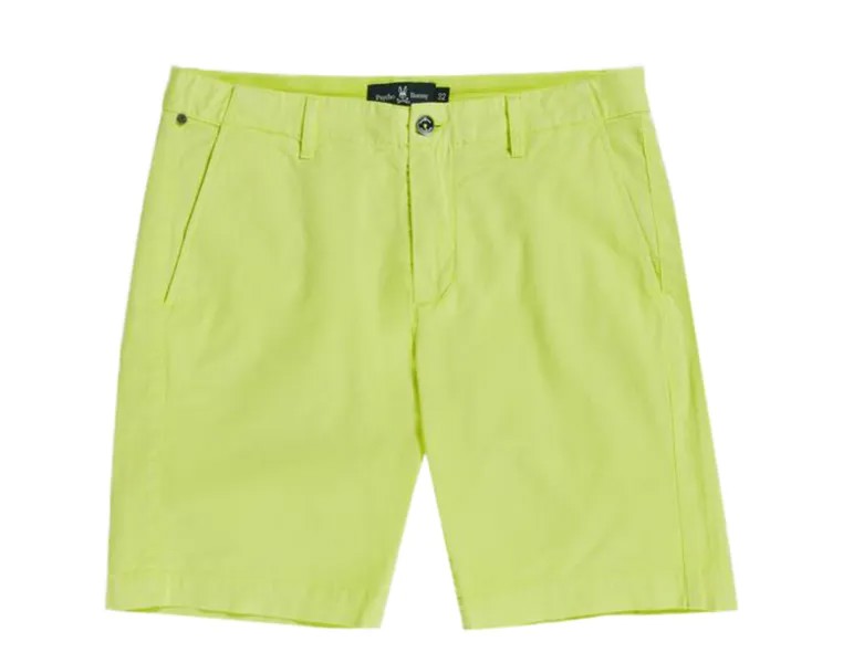 Мужские шорты Psycho Bunny Diego Safety желтые B6R790N1CE-SFY, желтый