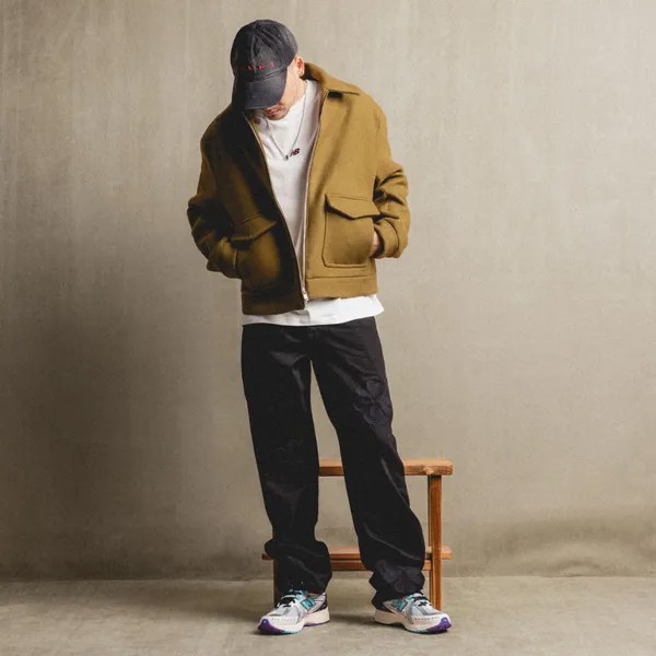 Куртка Stockton Wool Jacket Jeanerica, зеленый