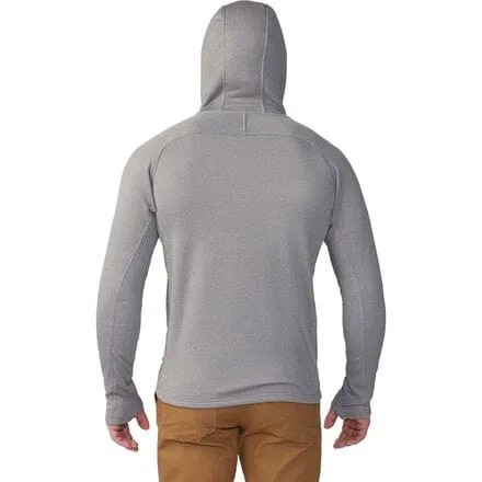 Куртка с капюшоном Sendura мужская Mountain Hardwear, цвет Foil Grey Heather