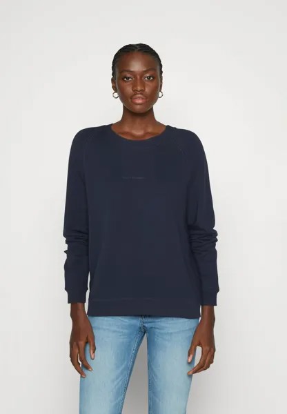 Толстовка RAGLAN LONGSLEEVE SLITS AT SIDESEAM Marc O'Polo DENIM, цвет navy teal