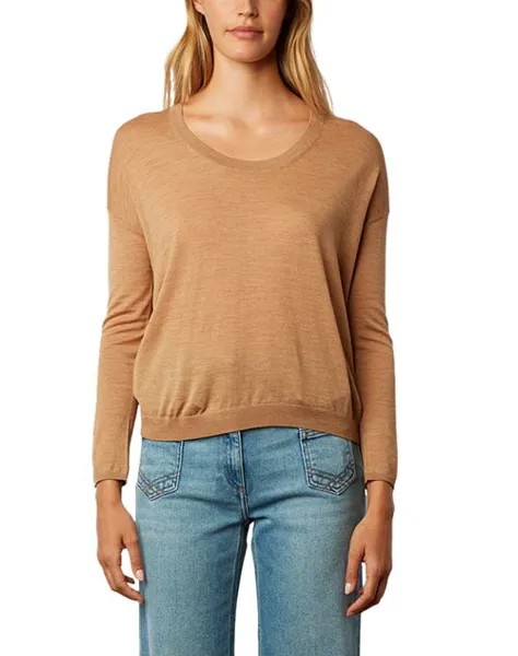Шерстяной свитер Loumia Gerard Darel, цвет Tan/Beige